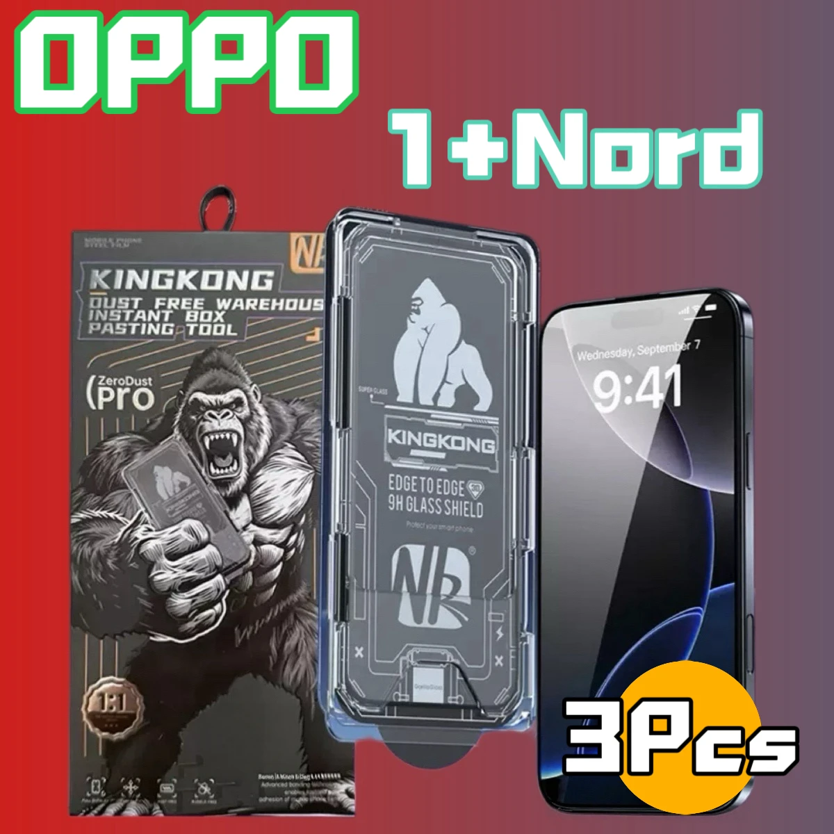 3Pcs HD Screen Protector, Bubble-Free Dust-Free, Compatible with OPPO OnePlus Nord3, Nord5, Nord CE3, Nord CE3 Lite
3Pcs HD Screen Protector, Bubble-Free Dust-Free, Compatible with OPPO OnePlus Nord3, Nord5, Nord CE3, Nord CE3 Lite