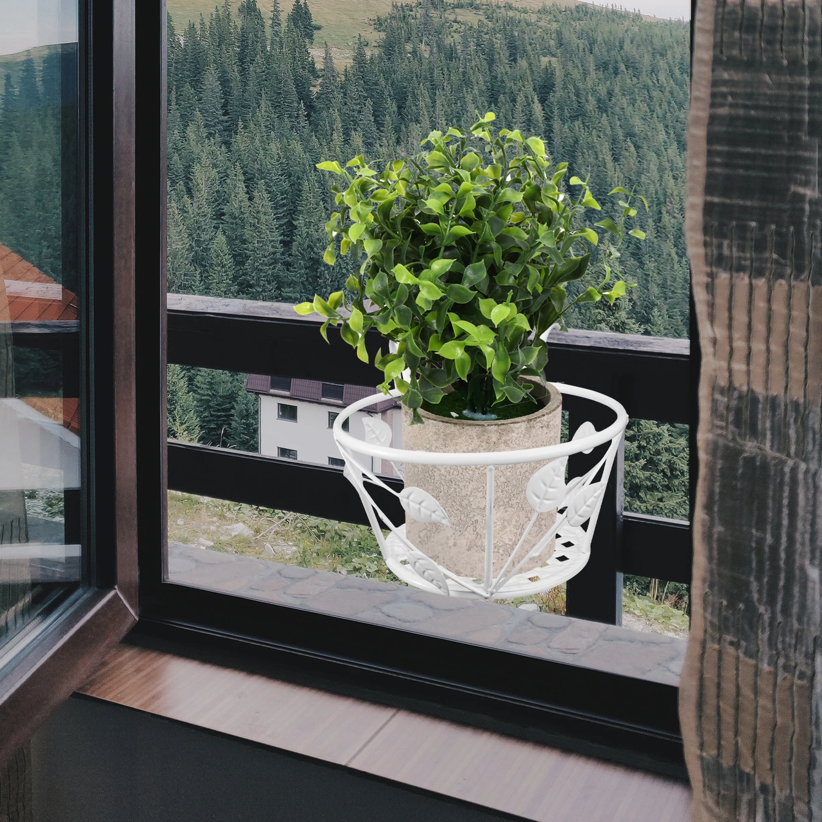 Hanging Iron Rack for Home Flowerpot Railing Storage Rack Shelf Garden Railing Storage Flowerpot Stand Plant Stand
Hanging Iron Rack for Home Flowerpot Railing Storage Rack Shelf Garden Railing Storage Flowerpot Stand Plant Stand