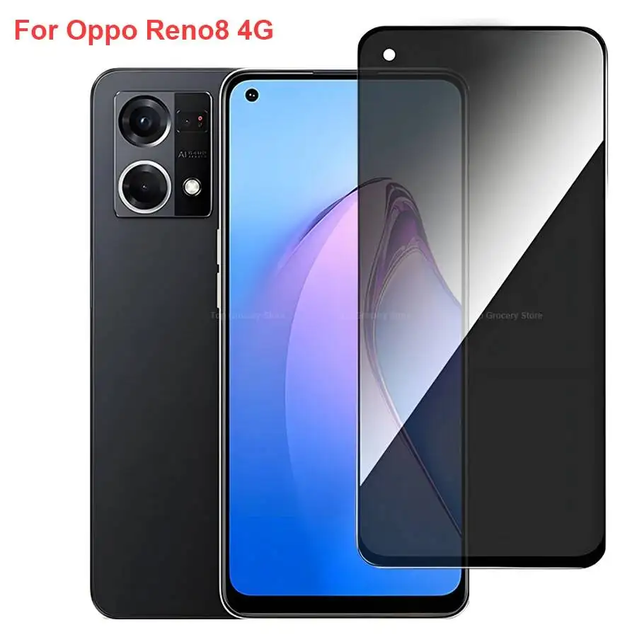 Oppo Reno8 Anti Spy Privacy Tempered Glass Protector Compatible For Opporeno8 4G Full Cover Screen Phone Film
Oppo Reno8 Anti Spy Privacy Tempered Glass Protector Compatible For Opporeno8 4G Full Cover Screen Phone Film