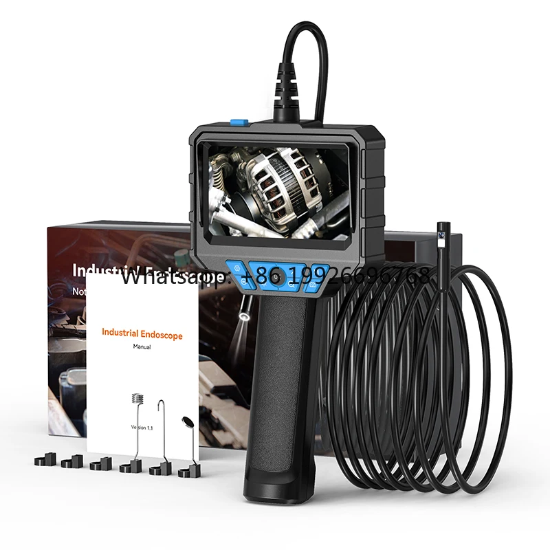 G40-S Automotive Rigid Cable 1080p Hd Digital Borescope Inspection Camera Pipe Snake Camera Car Repair Sewer Borescopy
G40-S Automotive Rigid Cable 1080p Hd Digital Borescope Inspection Camera Pipe Snake Camera Car Repair Sewer Borescopy