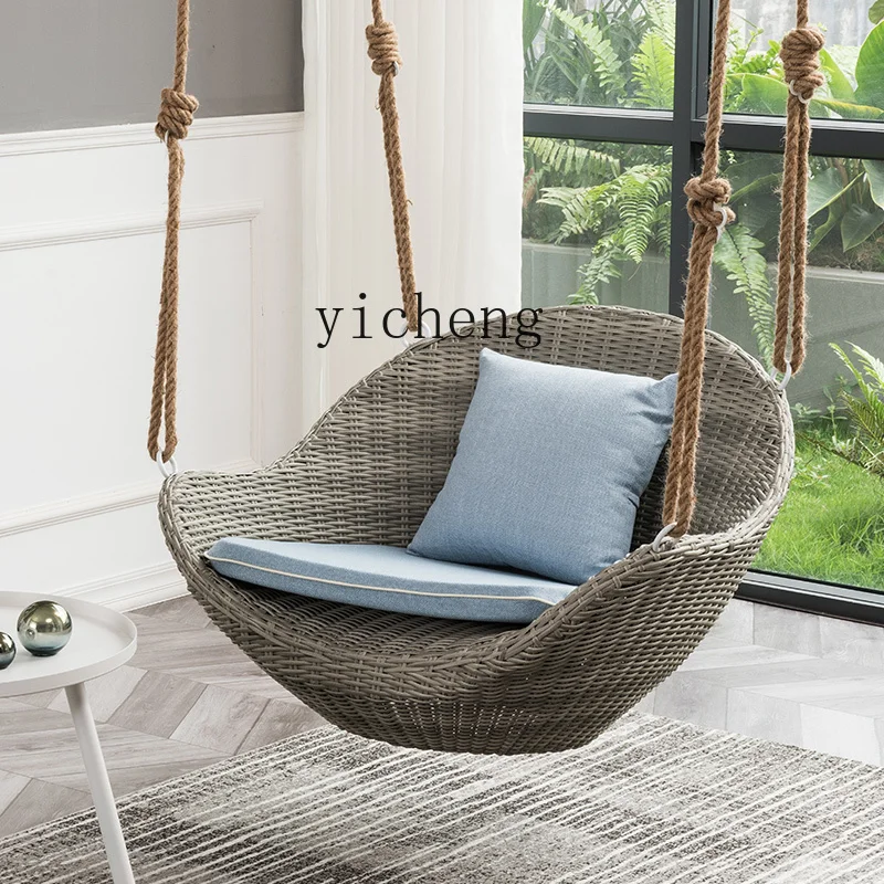XL Hanging Chair Hanging Basket Rattan Chair Indoor Household Swing Rocking Chair Bedroom Balcony Single Lazy
XL Hanging Chair Hanging Basket Rattan Chair Indoor Household Swing Rocking Chair Bedroom Balcony Single Lazy