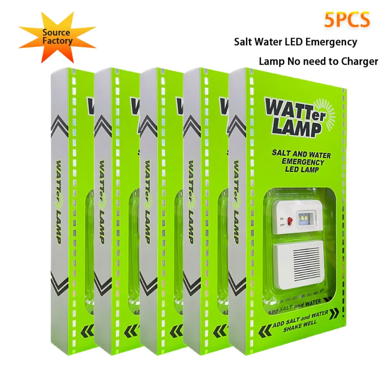 5PCS Factory Direct Wholesale Outdoor Saltwater Led Camping Multi-Scene Waterproof Portable Energy-Saving Emergency Lights
5PCS Factory Direct Wholesale Outdoor Saltwater Led Camping Multi-Scene Waterproof Portable Energy-Saving Emergency Lights