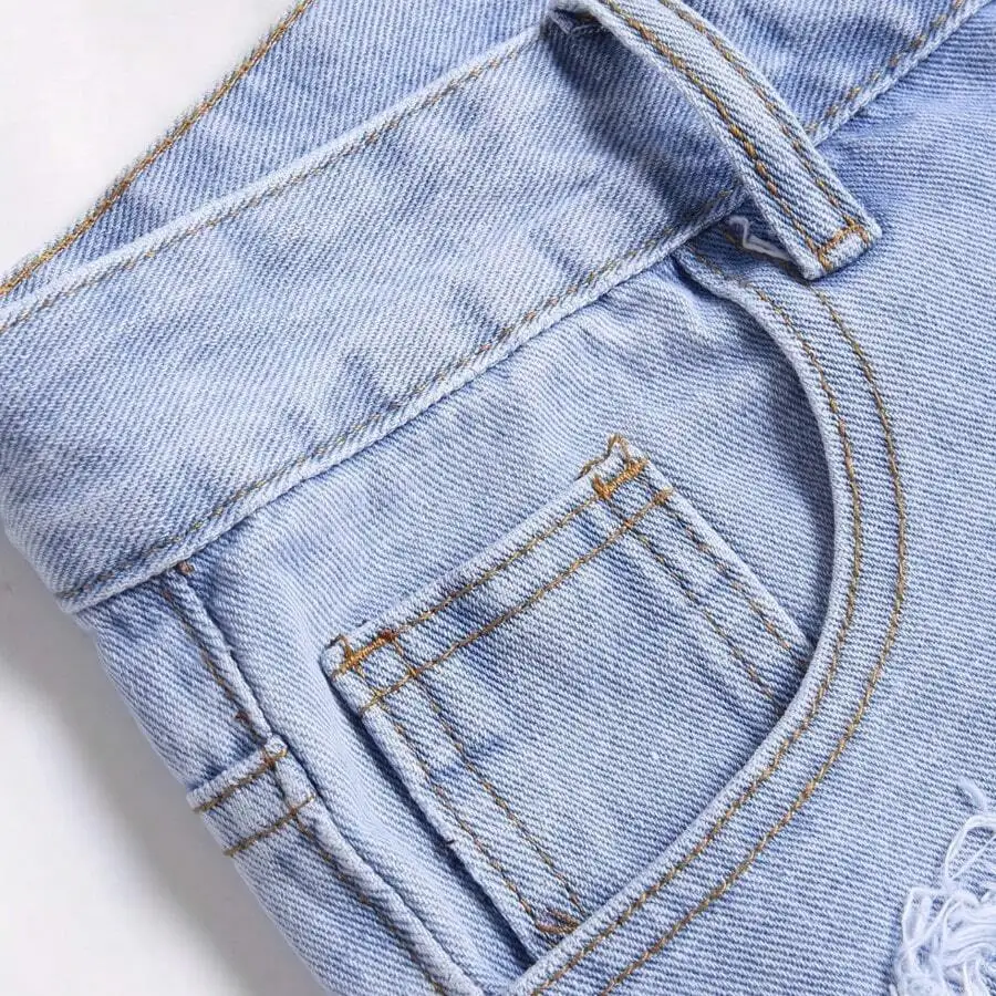 Mens Mid-Length Ripped Denim Shorts Regular Fit Straight Cut Casual Summer
Mens Mid-Length Ripped Denim Shorts Regular Fit Straight Cut Casual Summer