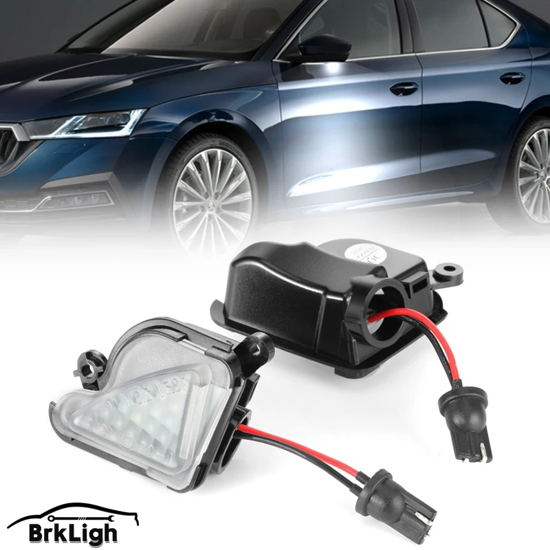 2Pcs 6000K White LED Under Side Mirror Light Puddle Lamps For Skoda Octavia Mk2 Mk3 5E 1Z 2004-2020 Skoda Superb MK2 2008-2020
2Pcs 6000K White LED Under Side Mirror Light Puddle Lamps For Skoda Octavia Mk2 Mk3 5E 1Z 2004-2020 Skoda Superb MK2 2008-2020
