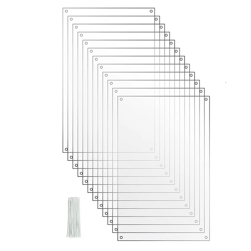 A26F-прозрачный вкладыш для клеток, 12 шт., вкладыш для клетки для домашних животных, защитная клетка для мочи, защита для морской свинки, боковая подкладка для среды обитания
A26F-прозрачный вкладыш для клеток, 12 шт., вкладыш для клетки для домашних животных, защитная клетка для мочи, защита для морской свинки, боковая подкладка для среды обитания