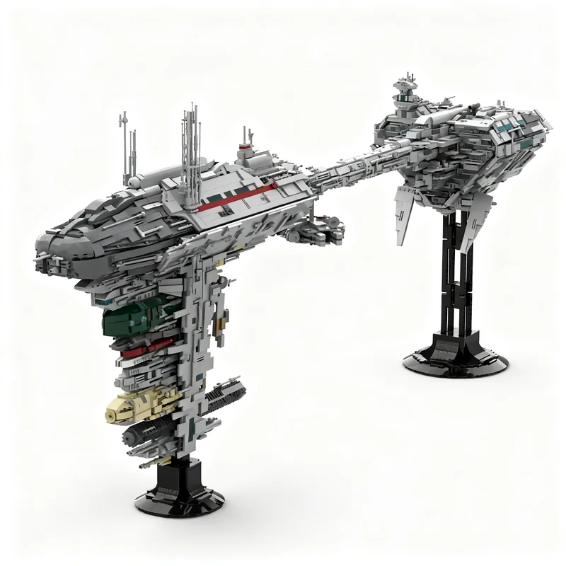 7230PCS MOC Space Battle Movie Nebulon B Redemption Model Custom Puzzle DIY Creative Ideas Toy Assembly Birthday Gift Gifts
7230PCS MOC Space Battle Movie Nebulon B Redemption Model Custom Puzzle DIY Creative Ideas Toy Assembly Birthday Gift Gifts