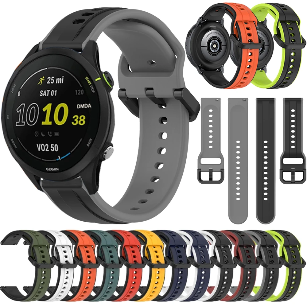 Ремешок силиконовый спортивный для наручных часов Forerunner 265/255 Music/Vivoactive 4/подход S42, 20/22 мм
Ремешок силиконовый спортивный для наручных часов Forerunner 265/255 Music/Vivoactive 4/подход S42, 20/22 мм
