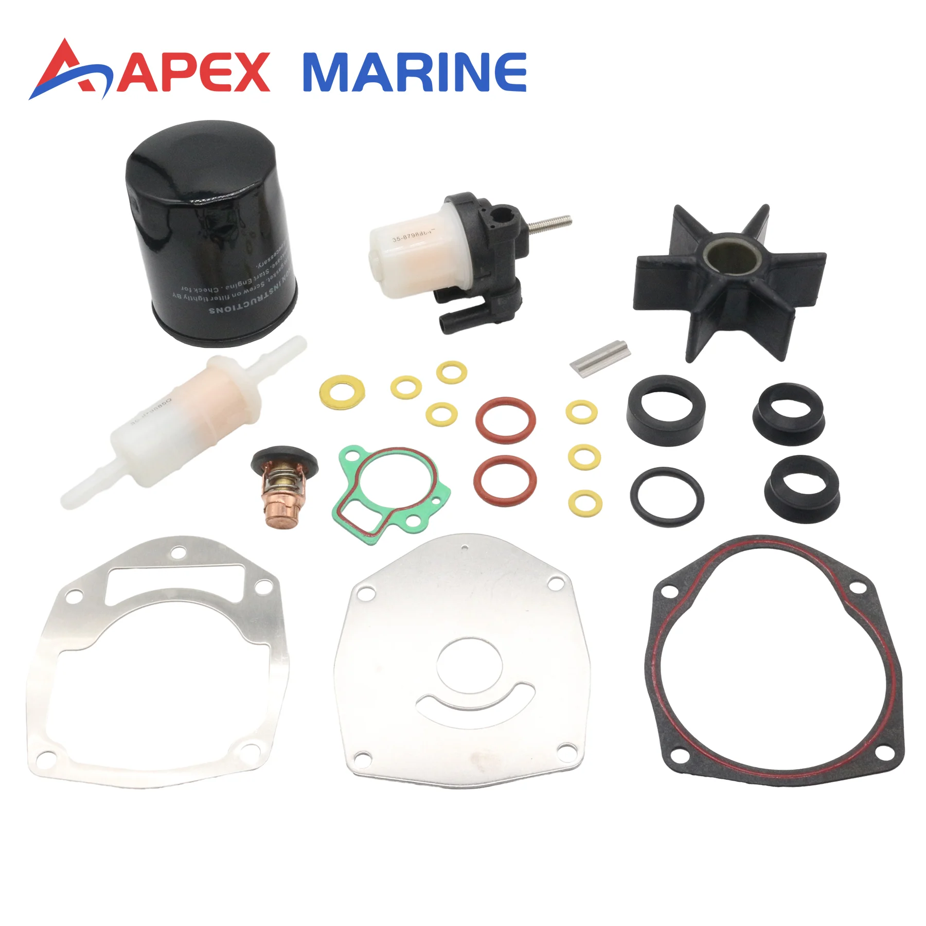 Marine Maintenance Service Kit 8M0090559 Fits for Mercury Boat 4-Stroke 40 50 60 HP EFI Outboard Motor Replaces 8M0100527
Marine Maintenance Service Kit 8M0090559 Fits for Mercury Boat 4-Stroke 40 50 60 HP EFI Outboard Motor Replaces 8M0100527