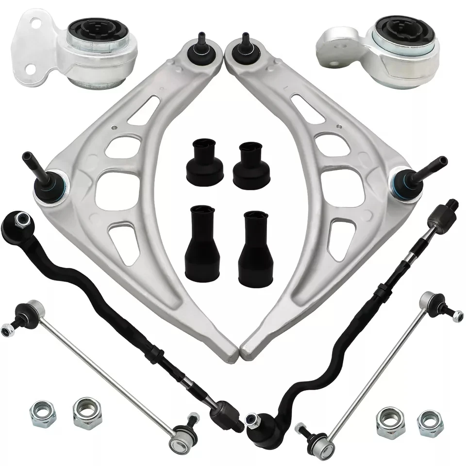 E46 E85 Auto Suspension Front Lower Control Arm Kit for 3' Series 323i 31126758519 31126756064 32111096897 31351095694
E46 E85 Auto Suspension Front Lower Control Arm Kit for 3' Series 323i 31126758519 31126756064 32111096897 31351095694