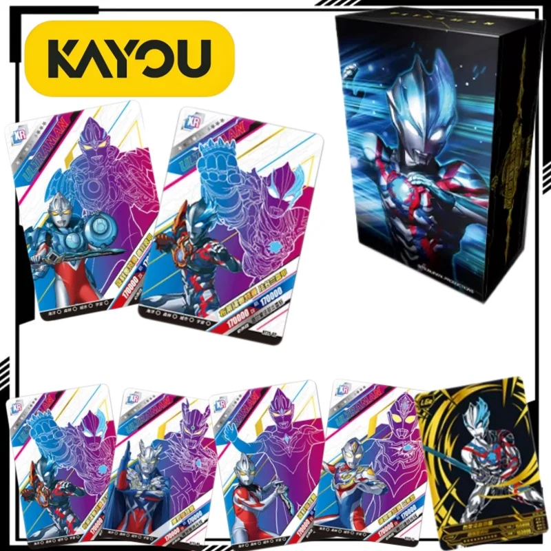 KAYOU New Official Ultraman Collectible Cards Cartoon Ultraman Cards Holiday Gift Box Anime Merchandise Trendy Toys
KAYOU New Official Ultraman Collectible Cards Cartoon Ultraman Cards Holiday Gift Box Anime Merchandise Trendy Toys