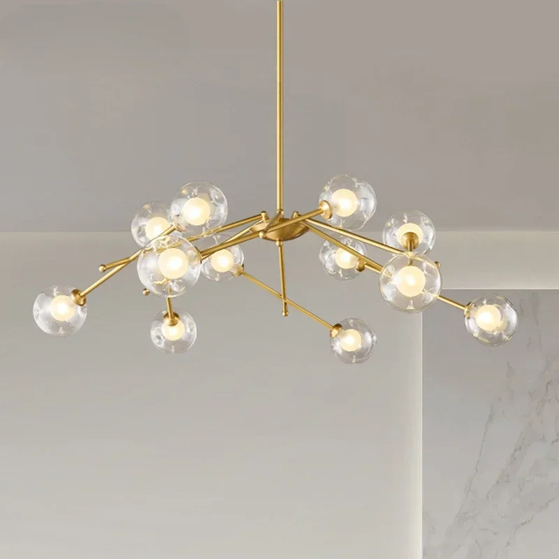 GHEUVNJ Nordic chandeliers, modern minimalist living room lights, creative molecular lights, grand dining rooms, bedrooms, ligh
GHEUVNJ Nordic chandeliers, modern minimalist living room lights, creative molecular lights, grand dining rooms, bedrooms, ligh