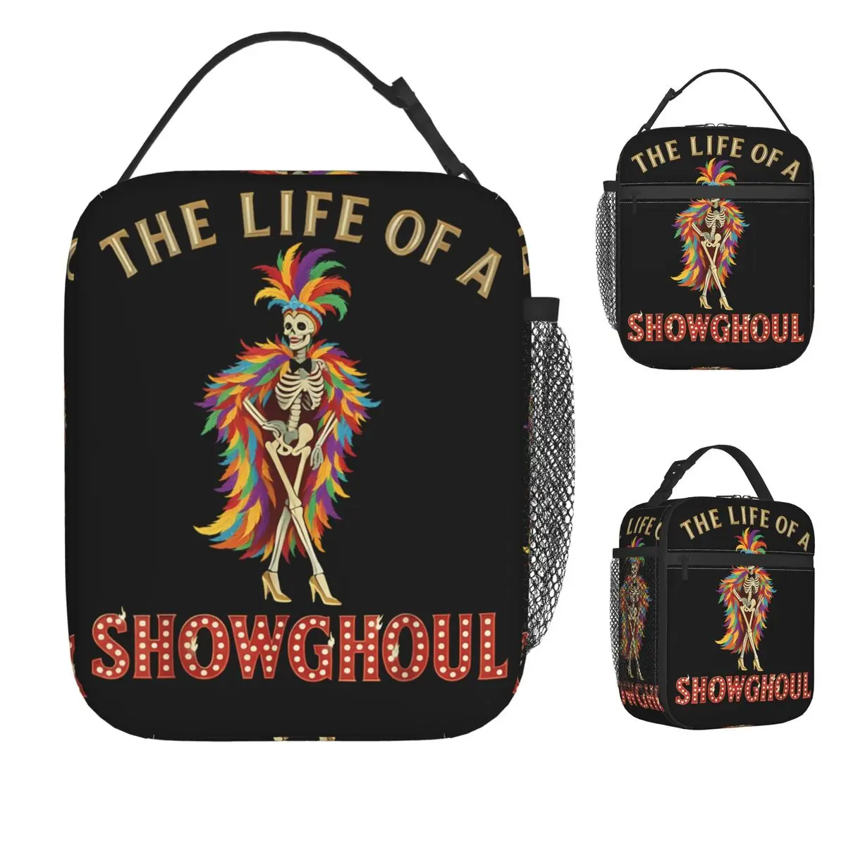 The Life Of A Showghoul Ретро Хэллоуин Шоу Скелет Девушка Сумка для обеда Работа Ланч-бокс для девочек Винтажная сумка для еды Сумка-холодильник
The Life Of A Showghoul Ретро Хэллоуин Шоу Скелет Девушка Сумка для обеда Работа Ланч-бокс для девочек Винтажная сумка для еды Сумка-холодильник