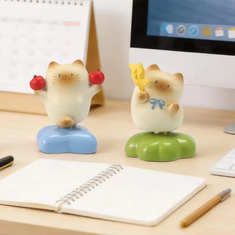 Cute Cat Figure Pai Happy Unworry Spinning Series Blind Box Resin Desktop Ornament Mystery Box For Office Decor Toy Holiday Gift
Cute Cat Figure Pai Happy Unworry Spinning Series Blind Box Resin Desktop Ornament Mystery Box For Office Decor Toy Holiday Gift