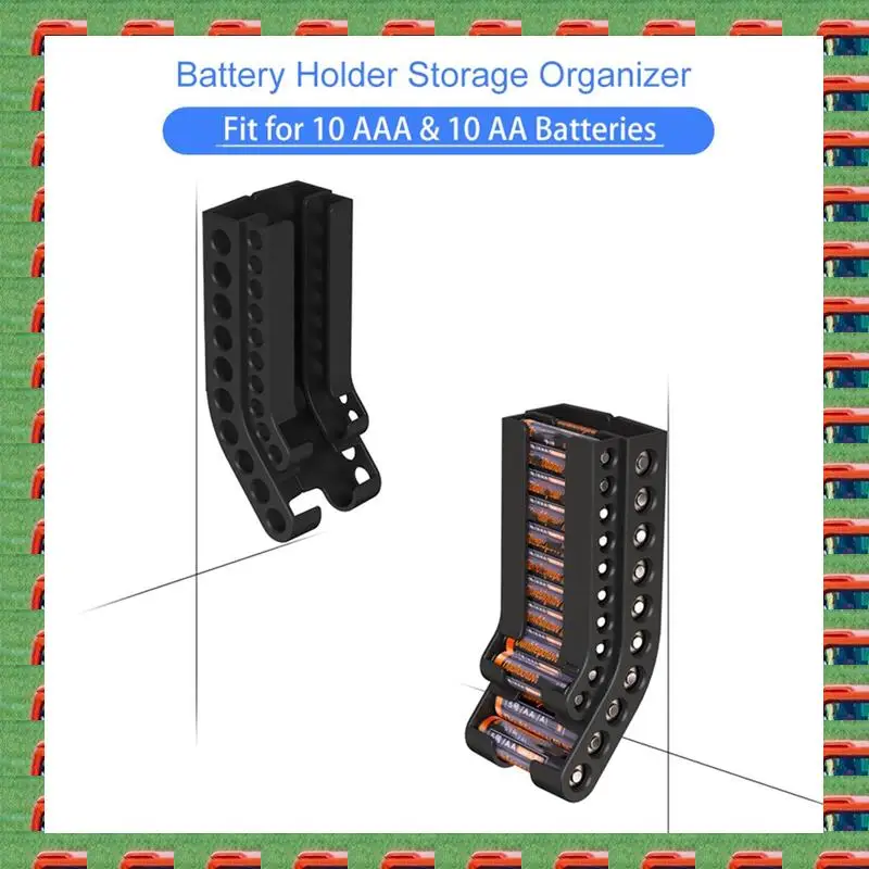 AA/AAA Battery Storage Bracket Combination Battery Storage Box Battery Wall Storage Bracket Black Durable Easy To Use
AA/AAA Battery Storage Bracket Combination Battery Storage Box Battery Wall Storage Bracket Black Durable Easy To Use
