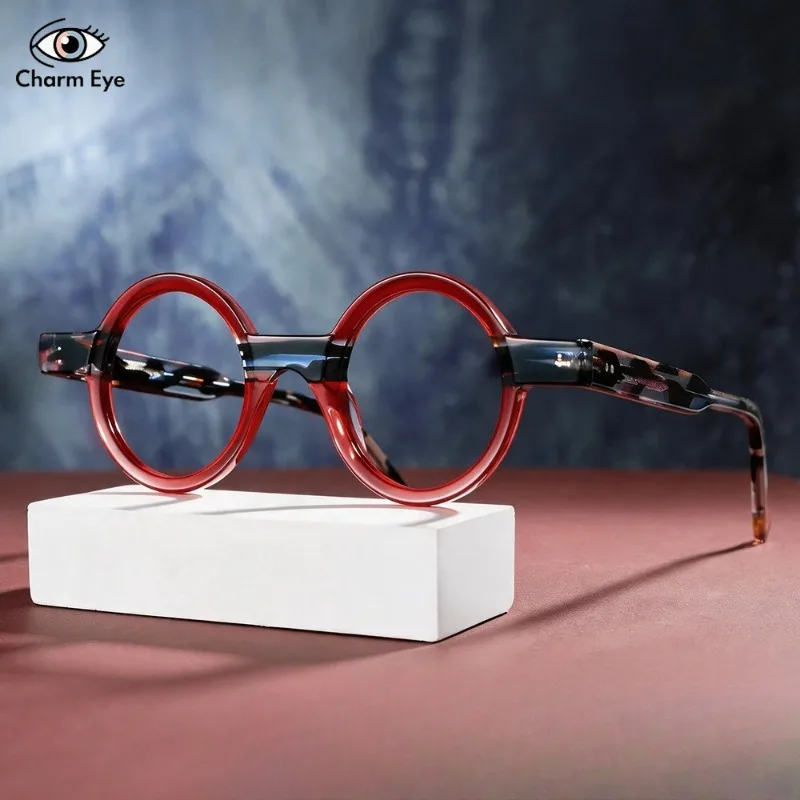 New Women Color Blocked Acetate Glasses Frame Optical Prescription Eyewear Reading Men Anti Blue Light Color Changing Eyeglass
New Women Color Blocked Acetate Glasses Frame Optical Prescription Eyewear Reading Men Anti Blue Light Color Changing Eyeglass