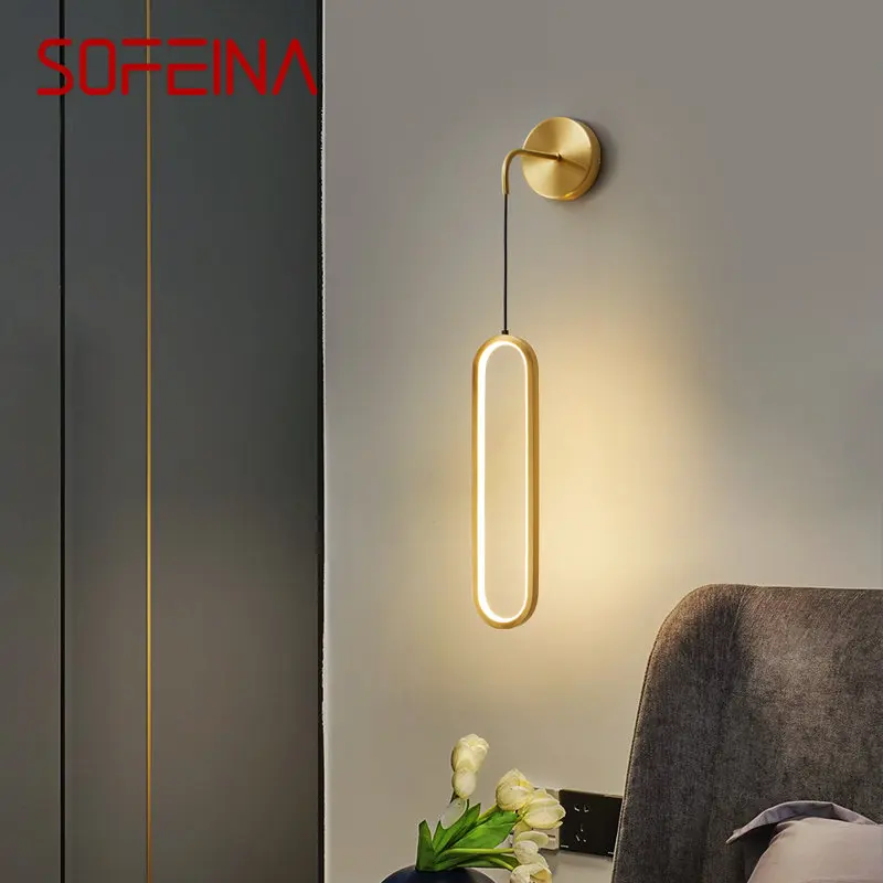 SOFEINA Contemporary Copper Wall Lamp LED 3 Colors Interior Brass Gold Sconce Lighting Decor Modern Home Bedroom
SOFEINA Contemporary Copper Wall Lamp LED 3 Colors Interior Brass Gold Sconce Lighting Decor Modern Home Bedroom