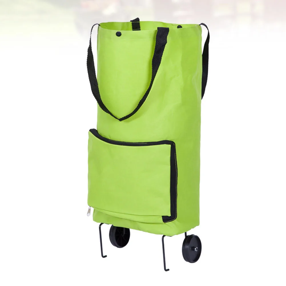 Foldable Shopping Bag Cart Folding Trolley with Wheels Collapsable Grocery Portable Collapsible 
Foldable Shopping Bag Cart Folding Trolley with Wheels Collapsable Grocery Portable Collapsible