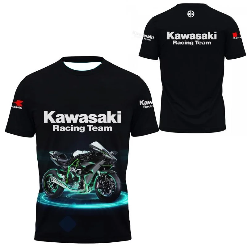 Kawasaki Summer Outdoor Sports Oversized Quick Drying Breathable Motorcycle T Shirt Motorcycle Sports Comfortable Cool T-shirt 5
Kawasaki Summer Outdoor Sports Oversized Quick Drying Breathable Motorcycle T Shirt Motorcycle Sports Comfortable Cool T-shirt 5