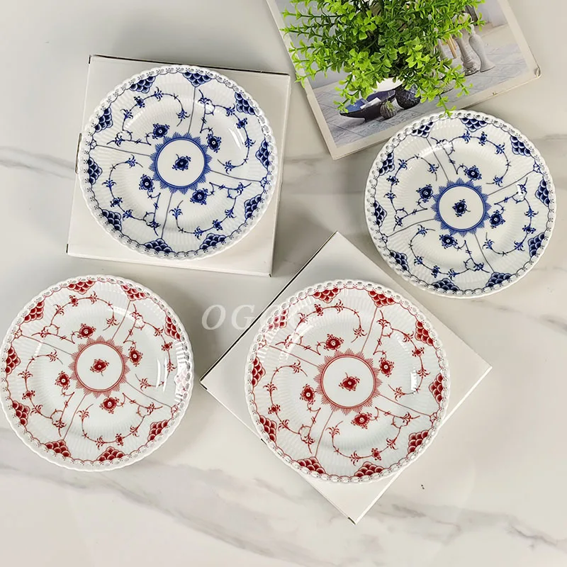 Retro Exquisite Cake Plates Pastry Plates 2-Plate Set Afternoon Tea Dessert Dishes Home Dining Plates
Retro Exquisite Cake Plates Pastry Plates 2-Plate Set Afternoon Tea Dessert Dishes Home Dining Plates