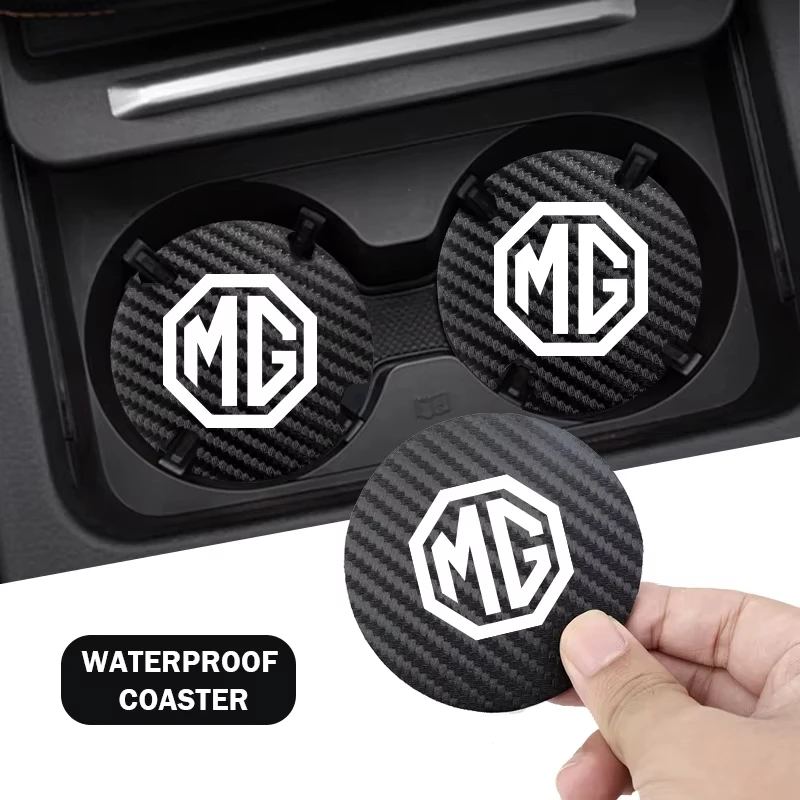 2pcs Car Leather Cup Holder Mat Anti-Rattle Coaster For MG ZS MG4 EV MG5 MG HS MG3 MG6 Interior Accessories
2pcs Car Leather Cup Holder Mat Anti-Rattle Coaster For MG ZS MG4 EV MG5 MG HS MG3 MG6 Interior Accessories