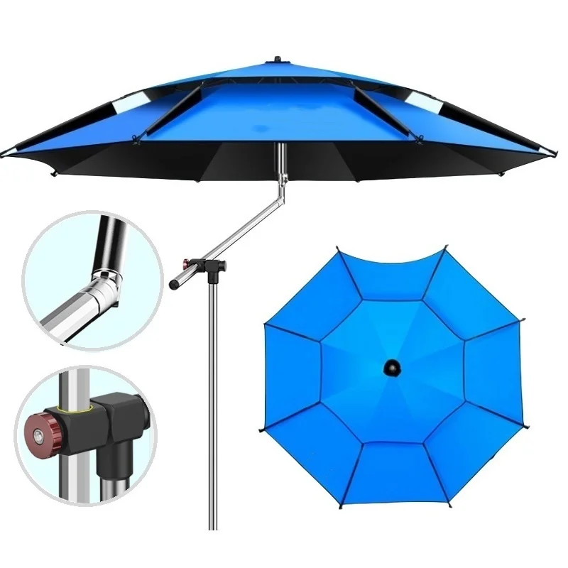 2025 Upgraded Fishing Umbrella Outdoor Beach Umbrella Large Parasol Mechanical Adjustment Angle Stainless Steel Pole Umbrella
2025 Upgraded Fishing Umbrella Outdoor Beach Umbrella Large Parasol Mechanical Adjustment Angle Stainless Steel Pole Umbrella