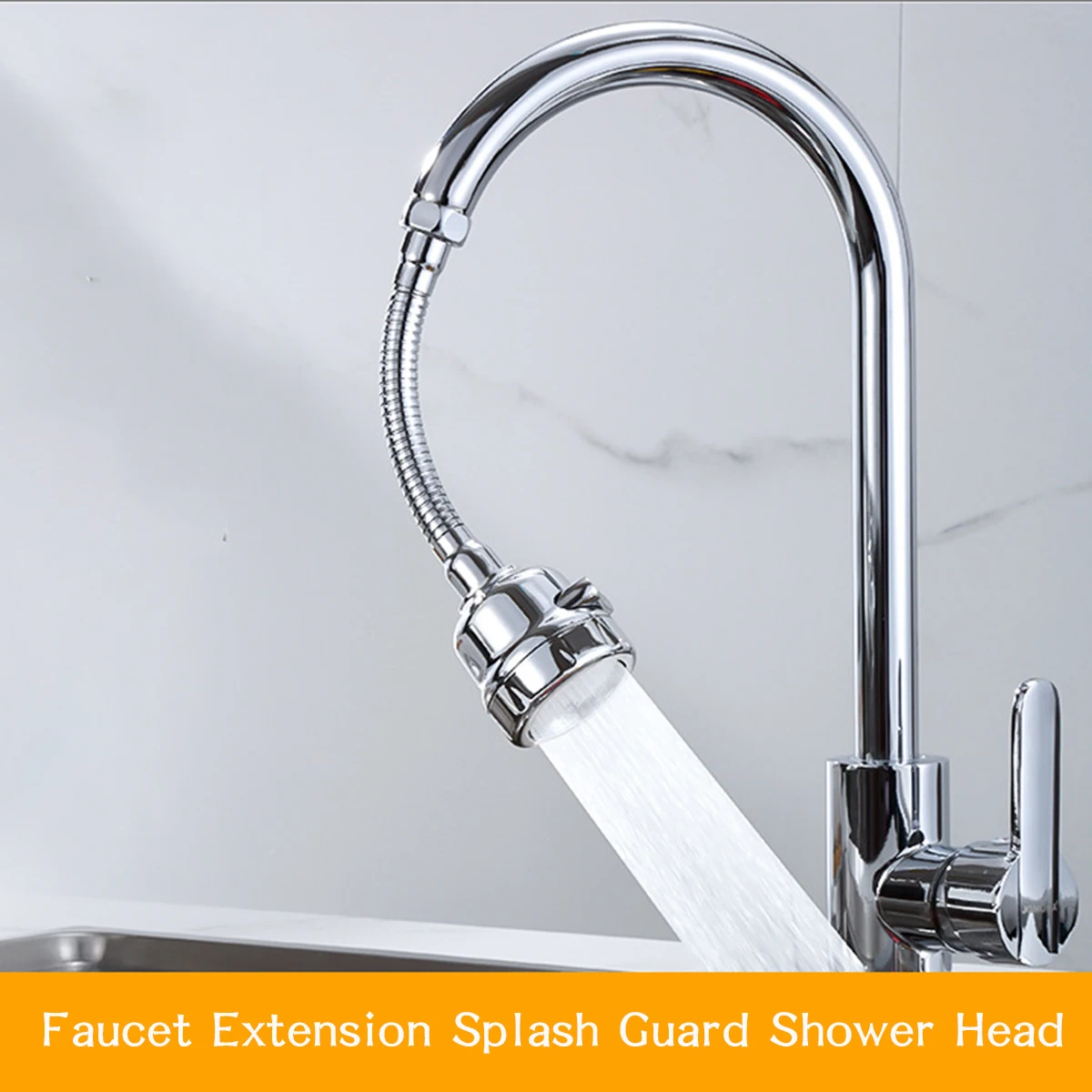 Kitchen Faucet Sprayer Attachment, Movable Faucet Extender for Kitchen Sink, 360° Rotatable Sink Faucet Head Anti-Splash Tap Boo
Kitchen Faucet Sprayer Attachment, Movable Faucet Extender for Kitchen Sink, 360° Rotatable Sink Faucet Head Anti-Splash Tap Boo