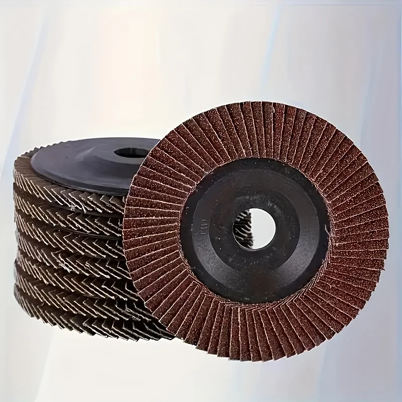4" 60 Grit Flap Disc Set (5pcs) Heavy Duty for Metal Rust Removal, Woodworking & Auto Repair
4" 60 Grit Flap Disc Set (5pcs) Heavy Duty for Metal Rust Removal, Woodworking & Auto Repair