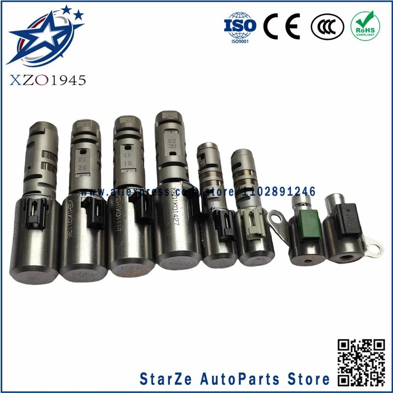 Original TF70SC TF80SC TF70 Solenoid Valve Kit For Peugeot Citroen Auto Transmission High Quality Warranty
Original TF70SC TF80SC TF70 Solenoid Valve Kit For Peugeot Citroen Auto Transmission High Quality Warranty