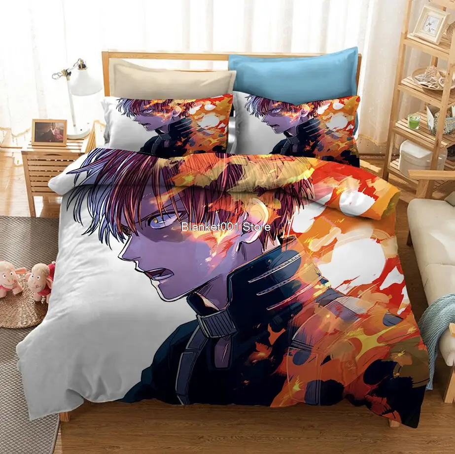 3D Printed My Hero Academia Bedding Set Duvet Cover Pillowcases Comforter Bedclothes Bed Linen Cute Bed Set For Kids Adults
3D Printed My Hero Academia Bedding Set Duvet Cover Pillowcases Comforter Bedclothes Bed Linen Cute Bed Set For Kids Adults