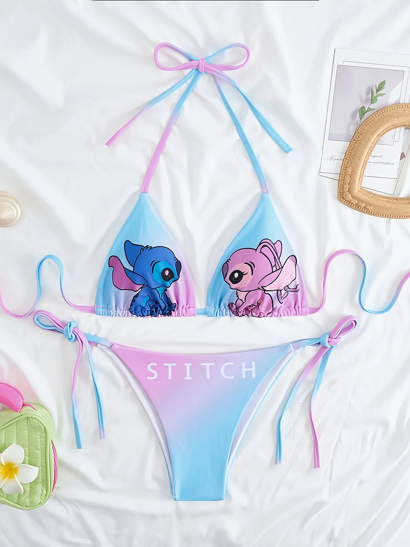 2 шт./компл. Милый мультяшный купальник Disney для девочек, с эффектом пуш-ап для небольшой груди, в пляжном стиле для отпуска
2 шт./компл. Милый мультяшный купальник Disney для девочек, с эффектом пуш-ап для небольшой груди, в пляжном стиле для отпуска