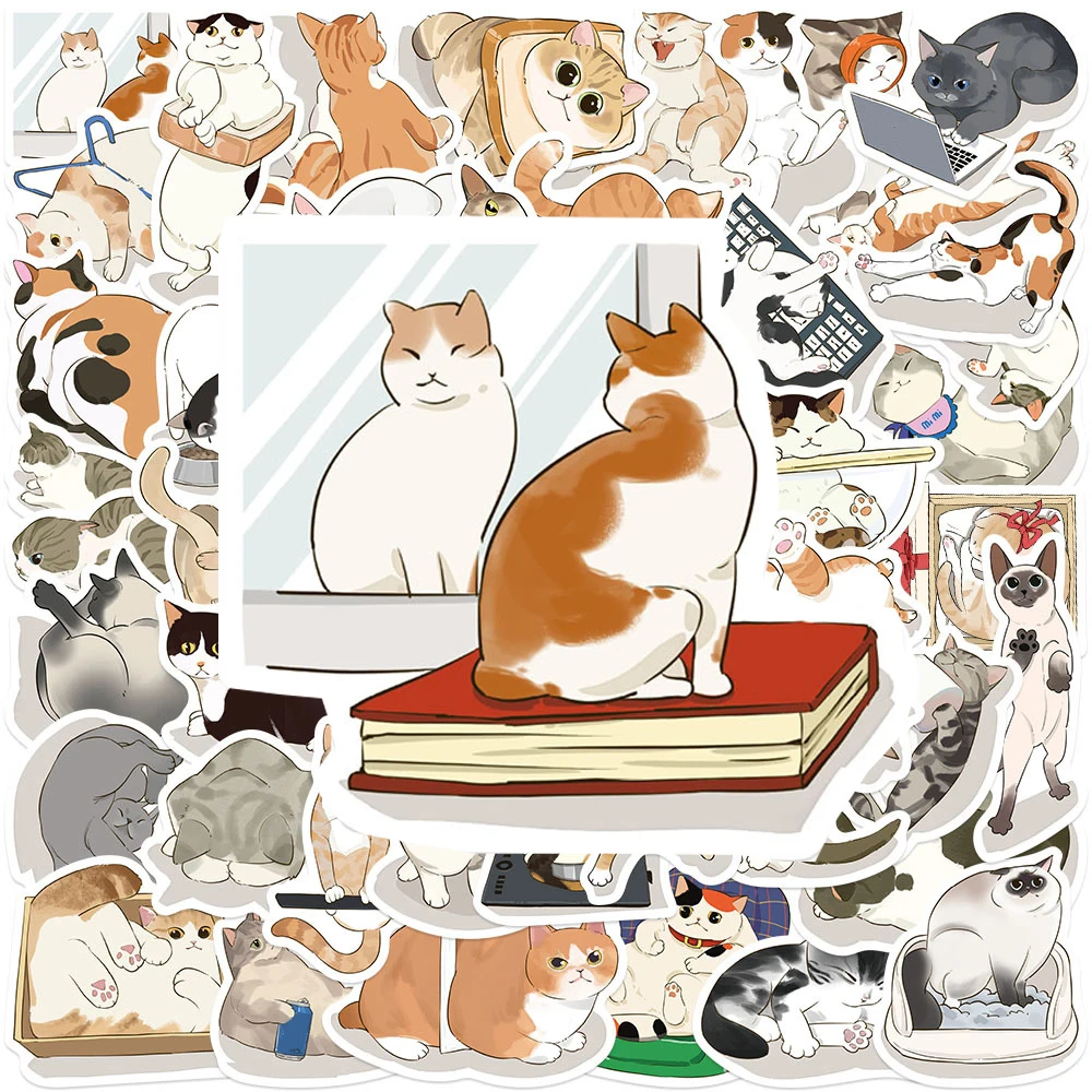 10/30/50pcs Cartoon Cute Cat Graffiti Stickers Funny Decoration Decals DIY Computer Phone Suitcase Waterproof Sticker Toy Gifts
10/30/50pcs Cartoon Cute Cat Graffiti Stickers Funny Decoration Decals DIY Computer Phone Suitcase Waterproof Sticker Toy Gifts