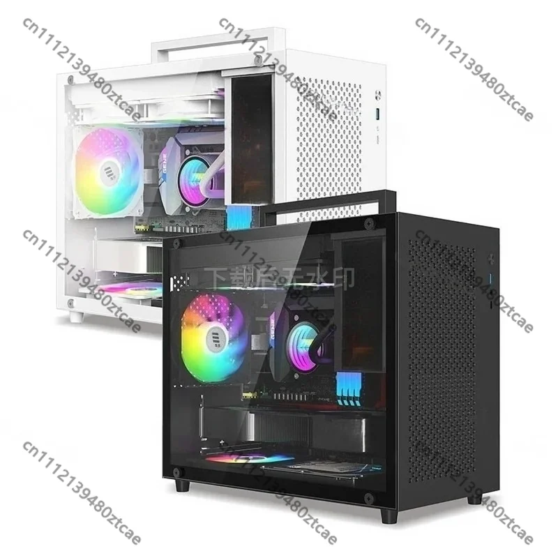 S9 M-ATX Computer Case White Side Transparent Desktop Chassis Support 240 Water Cooling Portable Mini Empty PC Housing
S9 M-ATX Computer Case White Side Transparent Desktop Chassis Support 240 Water Cooling Portable Mini Empty PC Housing