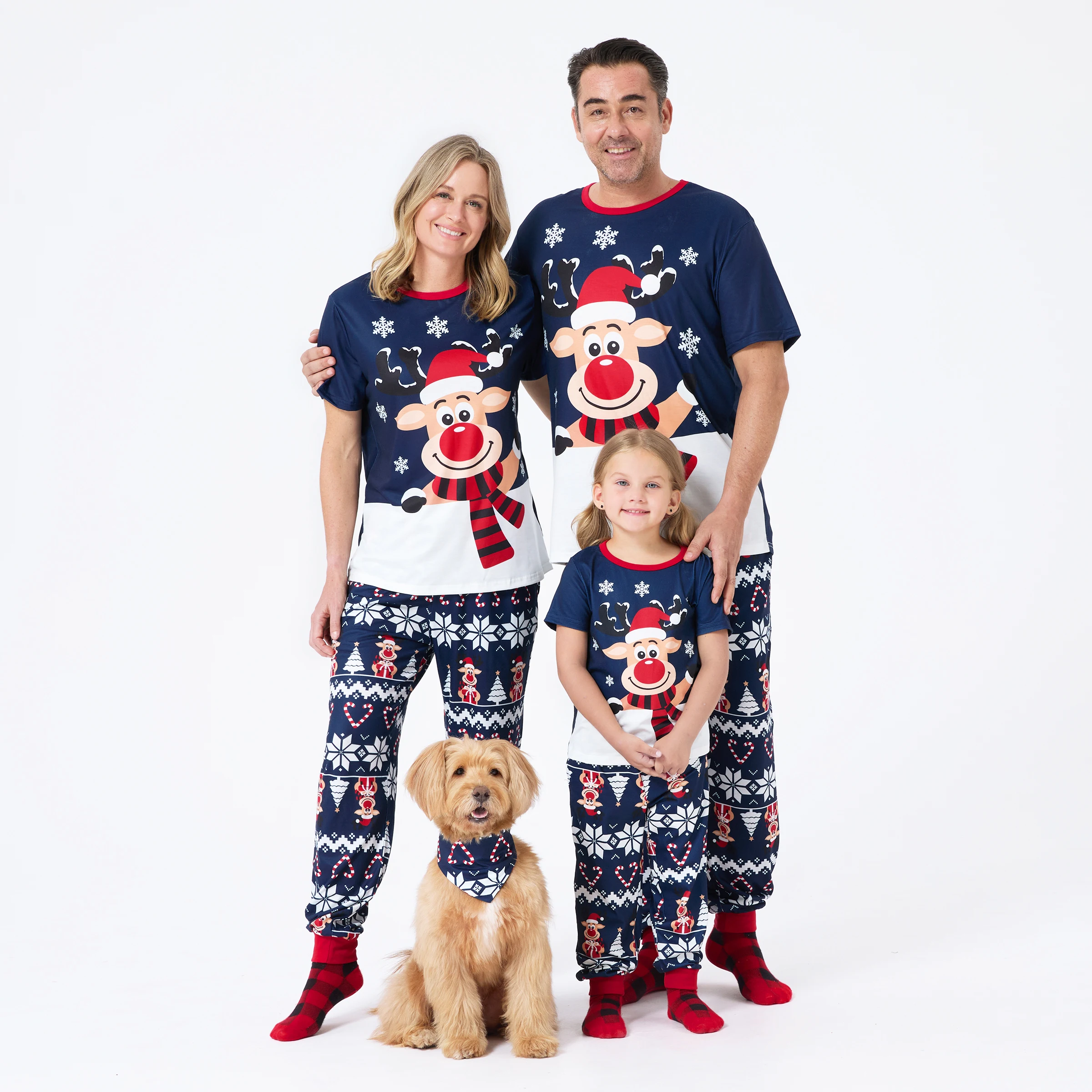 PatPat Christmas Matching Family Pajamas Set Reindeer and Snowflake Print PJS
PatPat Christmas Matching Family Pajamas Set Reindeer and Snowflake Print PJS