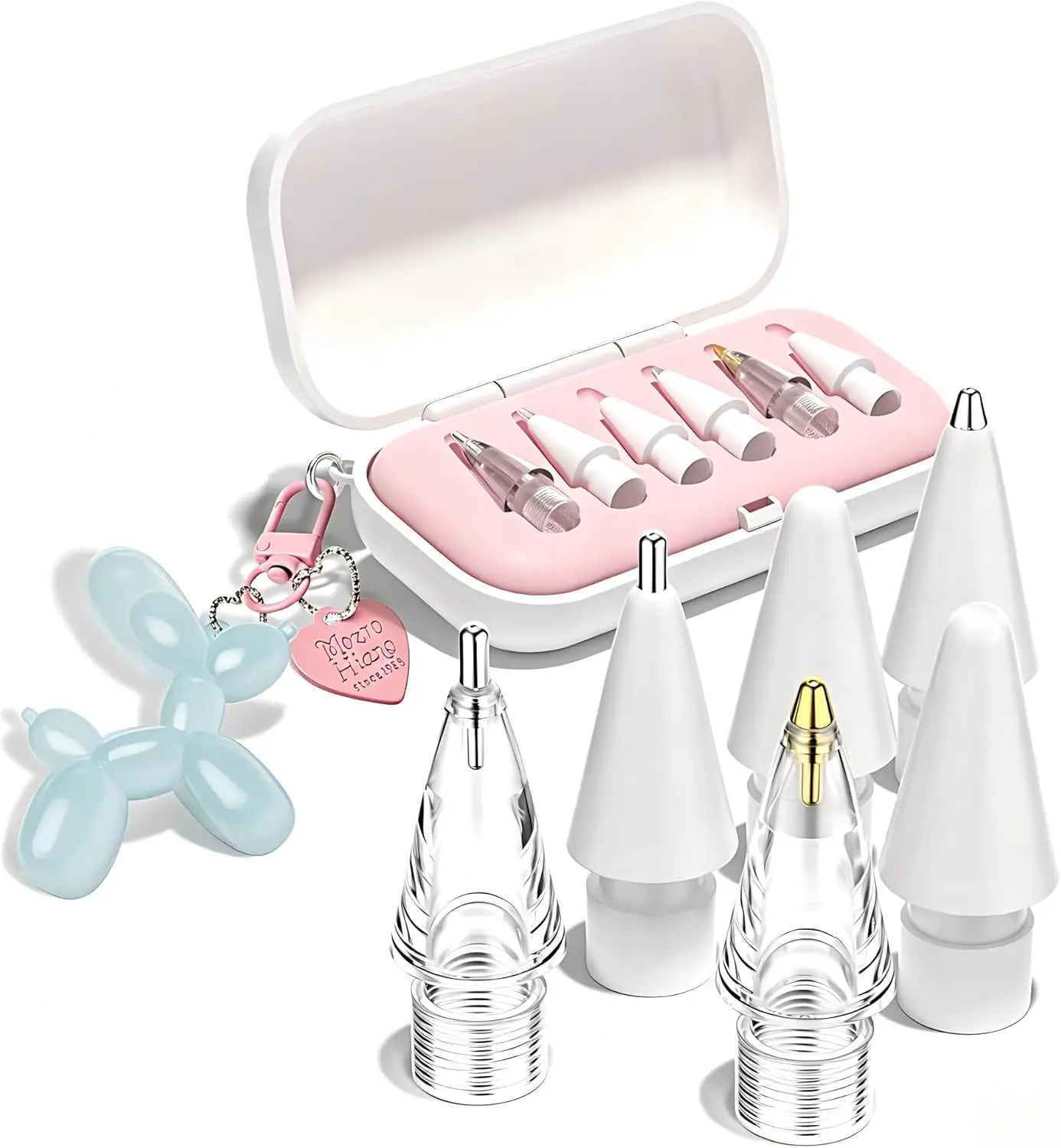 DIXSG New transparent nib for apple pencil nib 1, 2, 3 pro Capacitor pen Needle tip for pencil metal modification replace
DIXSG New transparent nib for apple pencil nib 1, 2, 3 pro Capacitor pen Needle tip for pencil metal modification replace