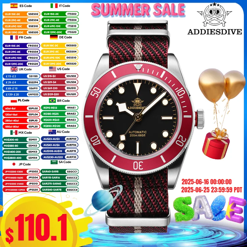 ADDIESDIVE TOP AD2043 Мужские часы 20 бар Водонепроницаемые нержавеющая сталь 316L BGW9 Супер светящиеся автоматические механические часы Reloj
ADDIESDIVE TOP AD2043 Мужские часы 20 бар Водонепроницаемые нержавеющая сталь 316L BGW9 Супер светящиеся автоматические механические часы Reloj