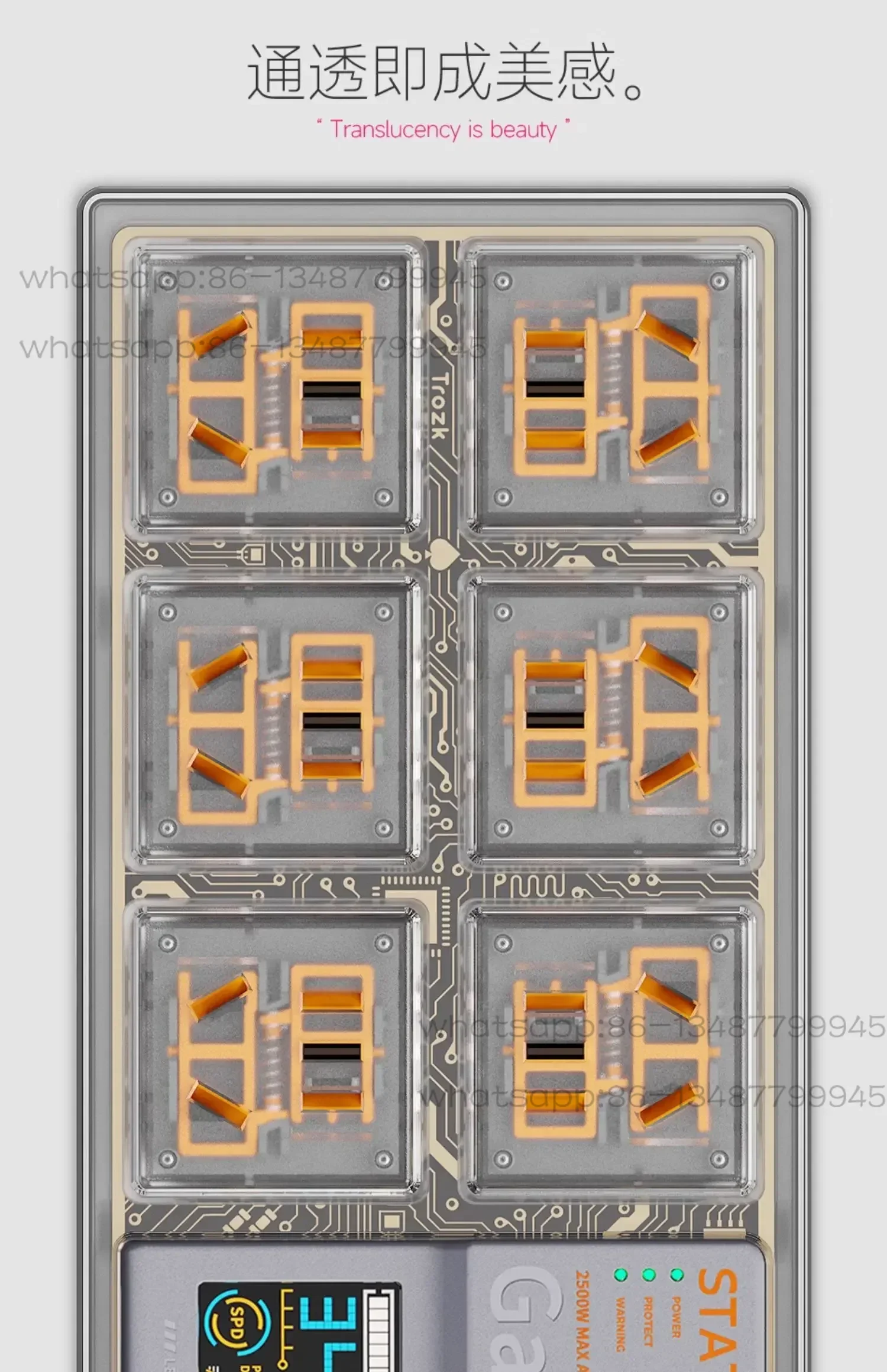 Hard box 65 esports socket USB plug and drag line board gallium nitride fast charging head
Hard box 65 esports socket USB plug and drag line board gallium nitride fast charging head