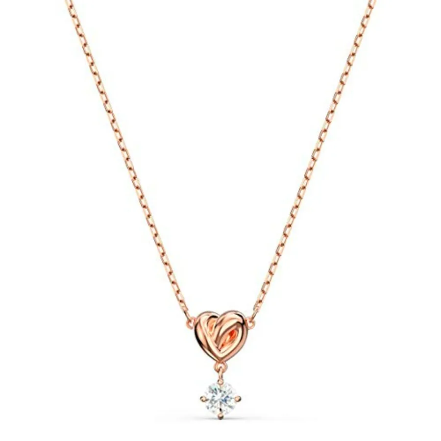 Lifelong Heart Necklace, Earrings, and Bracelet Crystal Jewelry Collection, Rose Gold and Rhodium Tone Finish
Lifelong Heart Necklace, Earrings, and Bracelet Crystal Jewelry Collection, Rose Gold and Rhodium Tone Finish