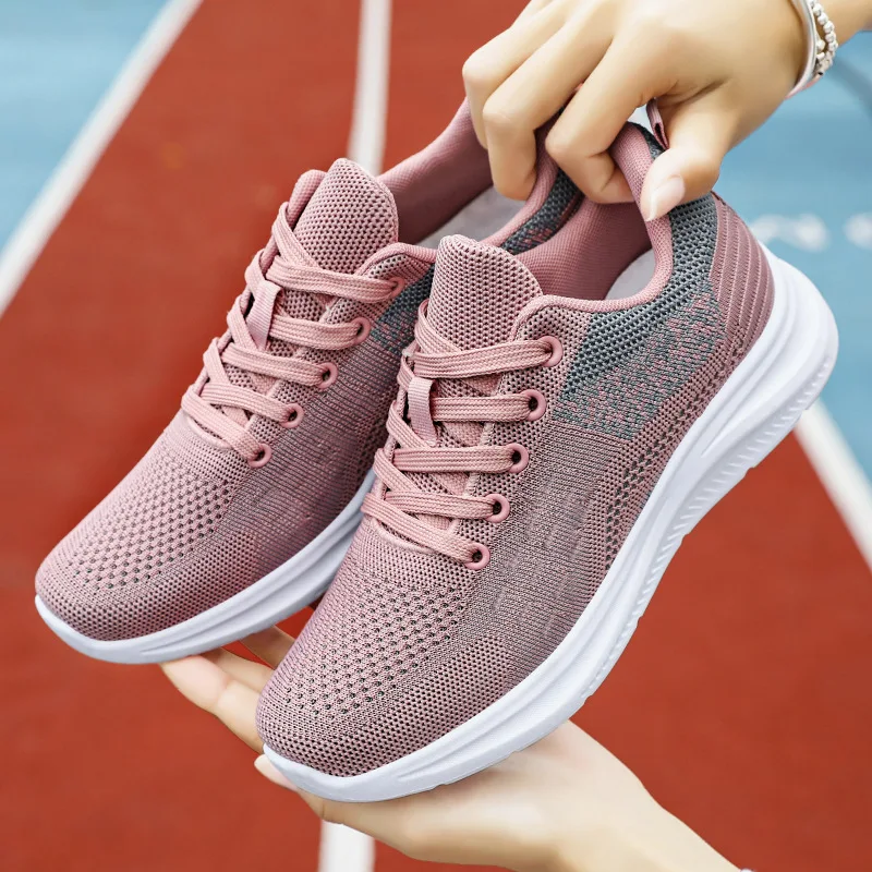 Shoes women's flying woven lightweight breathable mesh shoes single shoes wholesale running shoes casual sports shoes women
Shoes women's flying woven lightweight breathable mesh shoes single shoes wholesale running shoes casual sports shoes women