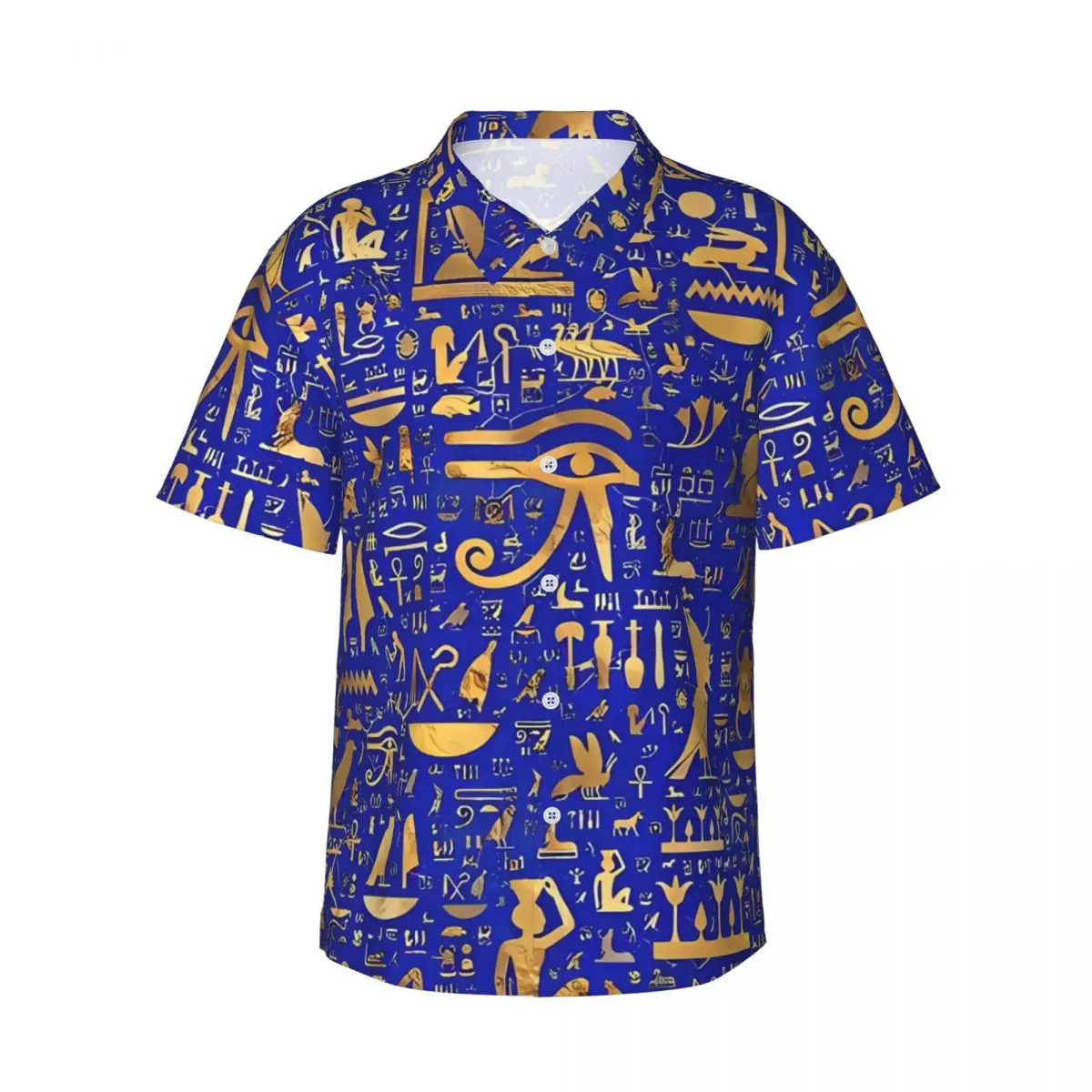 Ancient Egyptian Art Casual Shirt Blue and Gold Vintage Hawaiian Shirts Men Short-Sleeve Beach Harajuku Graphic Oversize Blouses
Ancient Egyptian Art Casual Shirt Blue and Gold Vintage Hawaiian Shirts Men Short-Sleeve Beach Harajuku Graphic Oversize Blouses