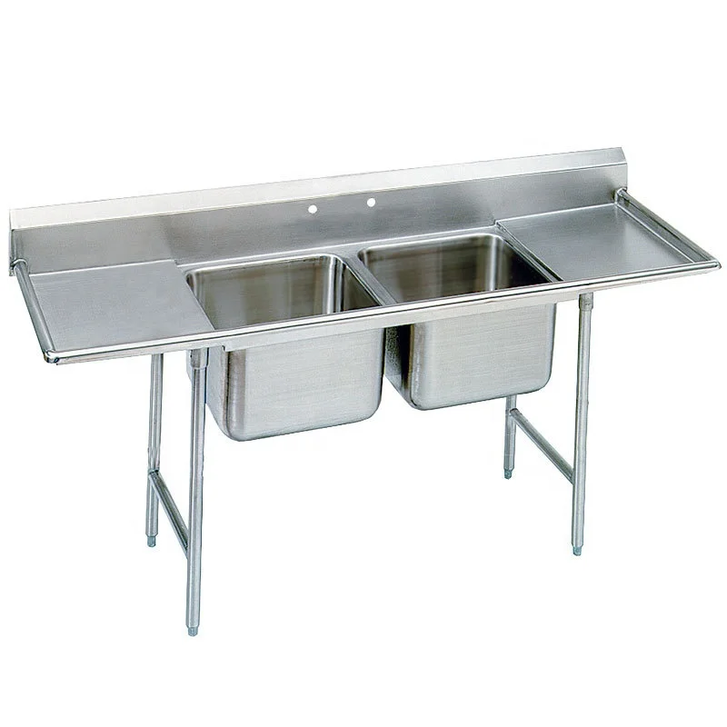 Custom stainless steel dining table, outdoor commercial kitchen double-dish washbasin, mobile standalone portable washbasin
Custom stainless steel dining table, outdoor commercial kitchen double-dish washbasin, mobile standalone portable washbasin