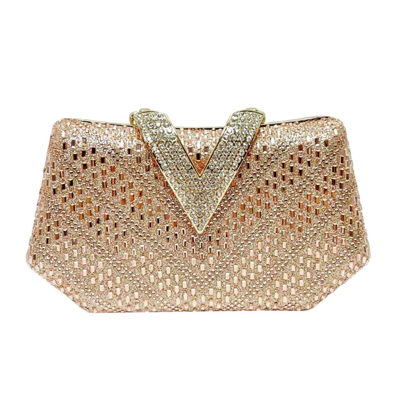 2025 Brand Desig Women V-shaped Lock Inlaid Full Diamonds Evening Clutch Bag Luxury High End Party Handbag Wedding Crossbody Bag
2025 Brand Desig Women V-shaped Lock Inlaid Full Diamonds Evening Clutch Bag Luxury High End Party Handbag Wedding Crossbody Bag