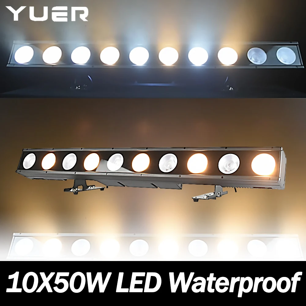 Водонепроницаемый светодиодный пиксельный светильник 10x50 Вт, настенный прожектор COB, холодный белый, управление DMX512 для DJ Disco Party Club, свадебного бара
Водонепроницаемый светодиодный пиксельный светильник 10x50 Вт, настенный прожектор COB, холодный белый, управление DMX512 для DJ Disco Party Club, свадебного бара