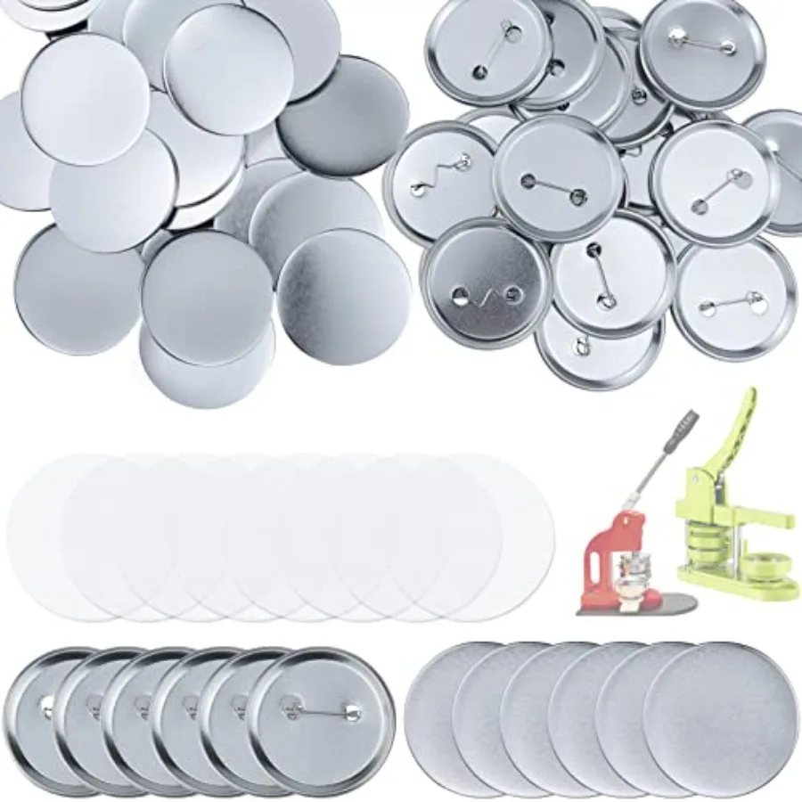 150 шт., 58 мм, 2,28 дюйма, пустые пуговицы, принадлежности для изготовления бейджей, круглые пуговицы, набор заготовок для бейджей для машины для изготовления пуговиц, вкл.
150 шт., 58 мм, 2,28 дюйма, пустые пуговицы, принадлежности для изготовления бейджей, круглые пуговицы, набор заготовок для бейджей для машины для изготовления пуговиц, вкл.