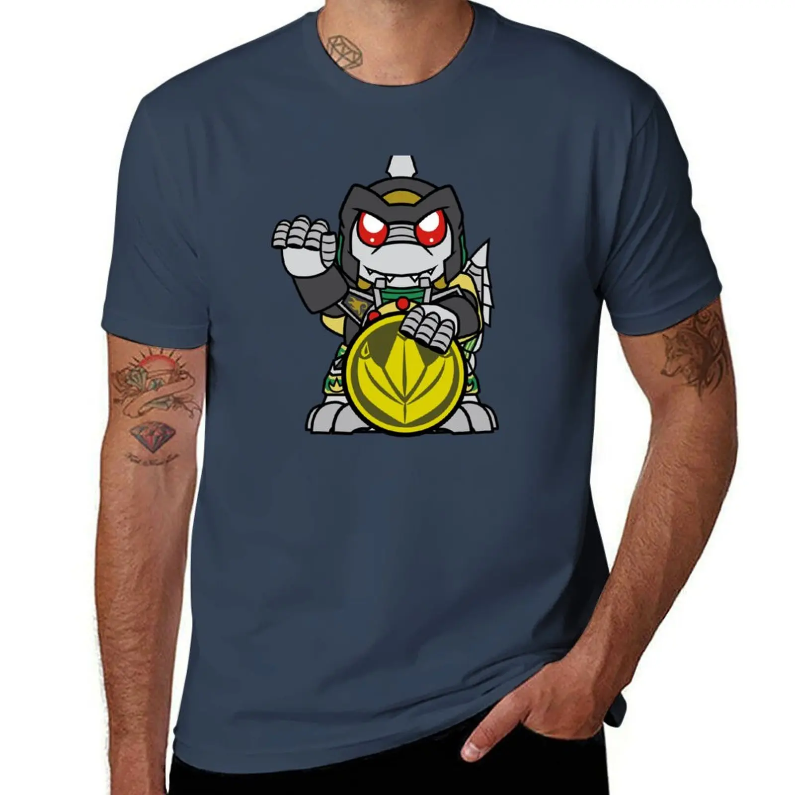 Lucky Dragonzord T-Shirt Casual Work Wear T-Shirt
Lucky Dragonzord T-Shirt Casual Work Wear T-Shirt