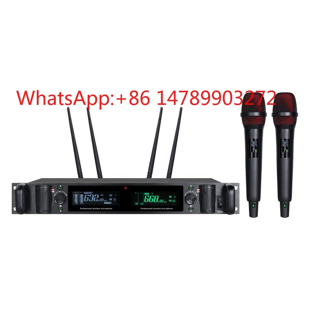 CD-13 2CH UHF Wireless Charging Microphone All Metal Handheld True Diversity Mic for Stage Performance
CD-13 2CH UHF Wireless Charging Microphone All Metal Handheld True Diversity Mic for Stage Performance
