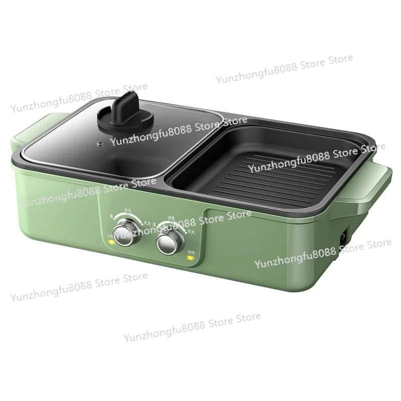 2 in 1 Multifunctional Electric Hot Pot Electric Bakeware Barbecue Machine Frying Pan Dual Temperature Control Home Dormitory
2 in 1 Multifunctional Electric Hot Pot Electric Bakeware Barbecue Machine Frying Pan Dual Temperature Control Home Dormitory
