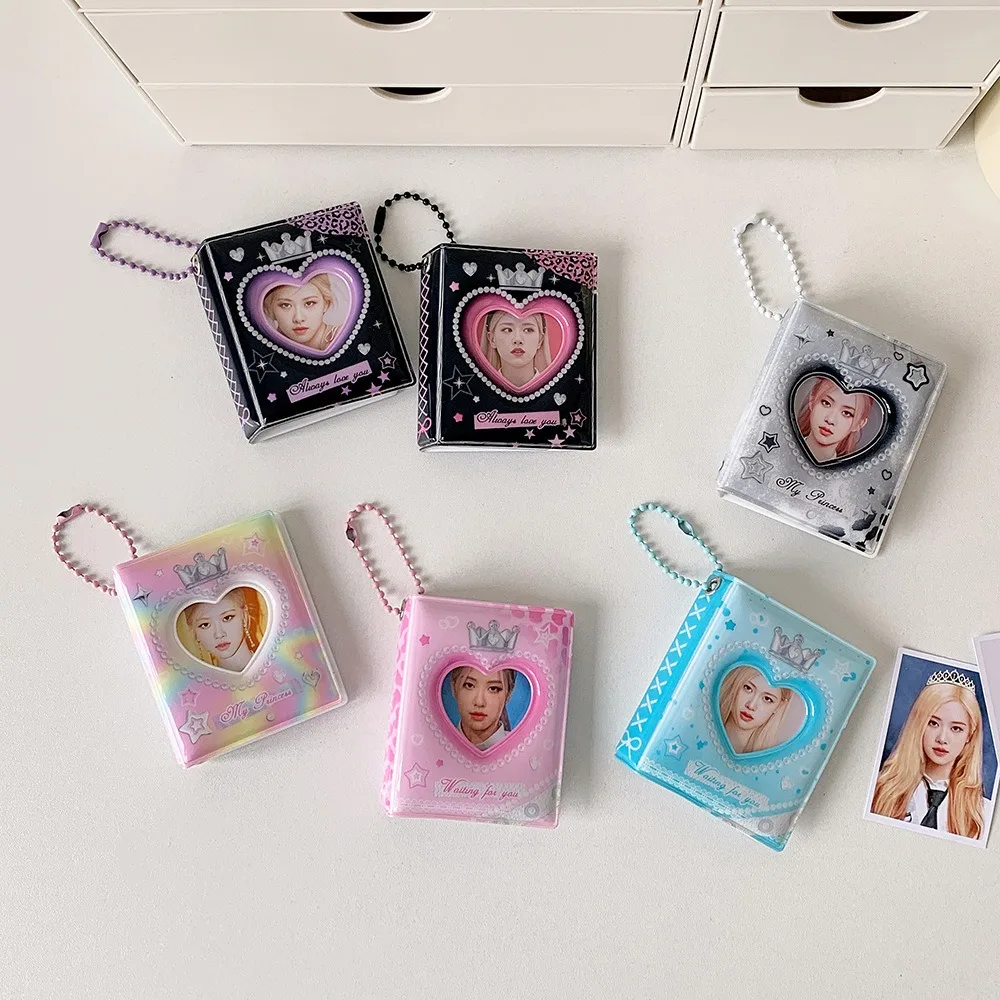 Mini Crown Love Heart Korean Photocard Holder PVC Card Cover Hanging Decoration Idol Card Display Protector Picture
Mini Crown Love Heart Korean Photocard Holder PVC Card Cover Hanging Decoration Idol Card Display Protector Picture