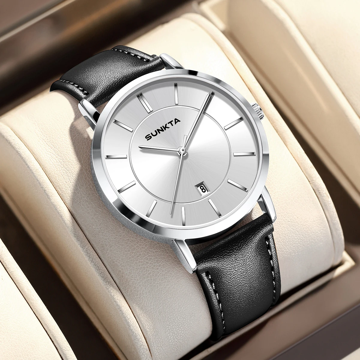 SUNKTA Fashion Luxury Men's Watch Leather Strap Round Dial Male's Analog Quartz Wristwatch Reloj Hombre Montre(+Box)
SUNKTA Fashion Luxury Men's Watch Leather Strap Round Dial Male's Analog Quartz Wristwatch Reloj Hombre Montre(+Box)