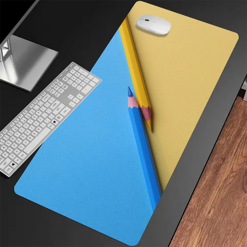 Vitality two-color extended table mat: blue and yellow color matching design, smooth surface mouse pad for mouse and keyboard
Vitality two-color extended table mat: blue and yellow color matching design, smooth surface mouse pad for mouse and keyboard