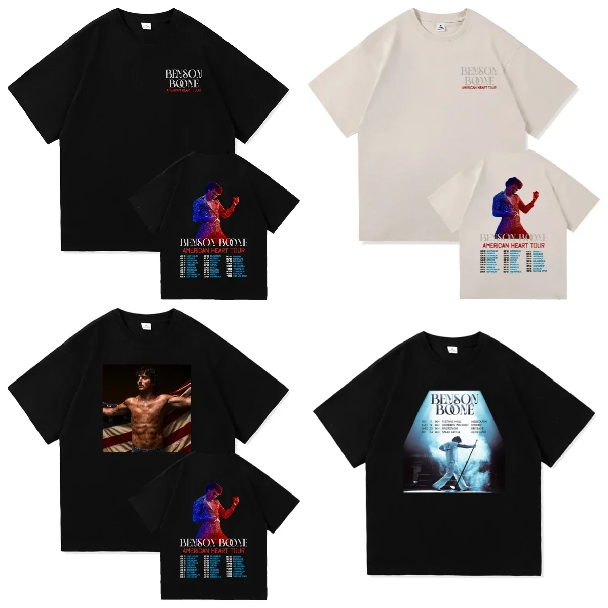Bensonboone American Heart Tour T Shirt World Tour 2025 Men_women Clothing Vintage Harajuku High Quality Clothes Cotton TShirts
Bensonboone American Heart Tour T Shirt World Tour 2025 Men_women Clothing Vintage Harajuku High Quality Clothes Cotton TShirts
